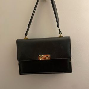 Michelangelo Kelly Special Black Handbag with Red Interior